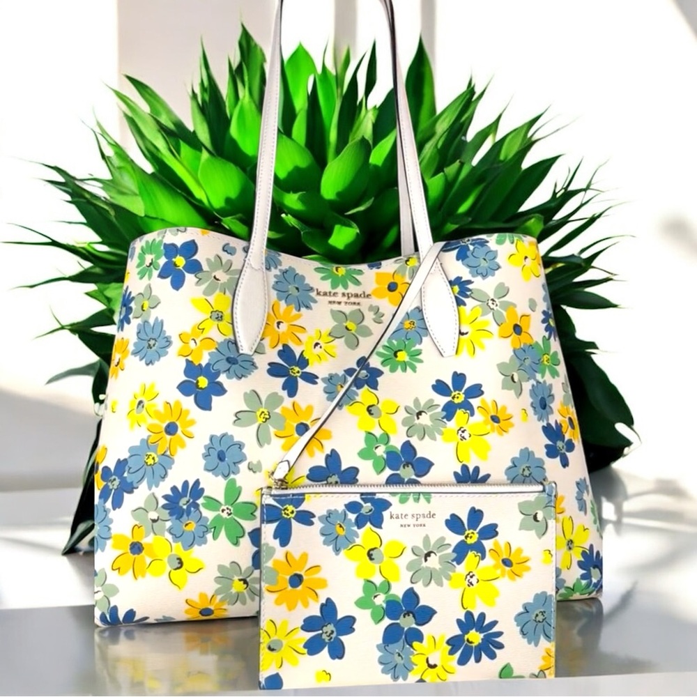 KATE SPADE - All Day Floral Medley Large Tote